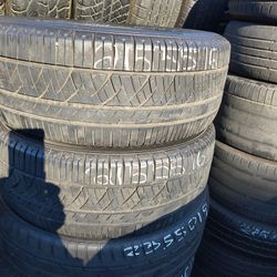 Pair 215/55/16 Falken