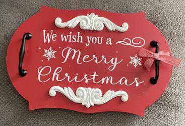 Christmas Tray Decor