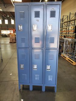6 locker set