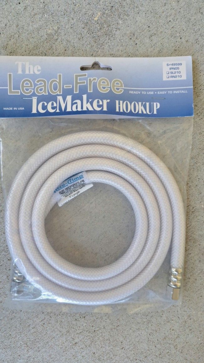 Ice Maker Hookup Lead Free
