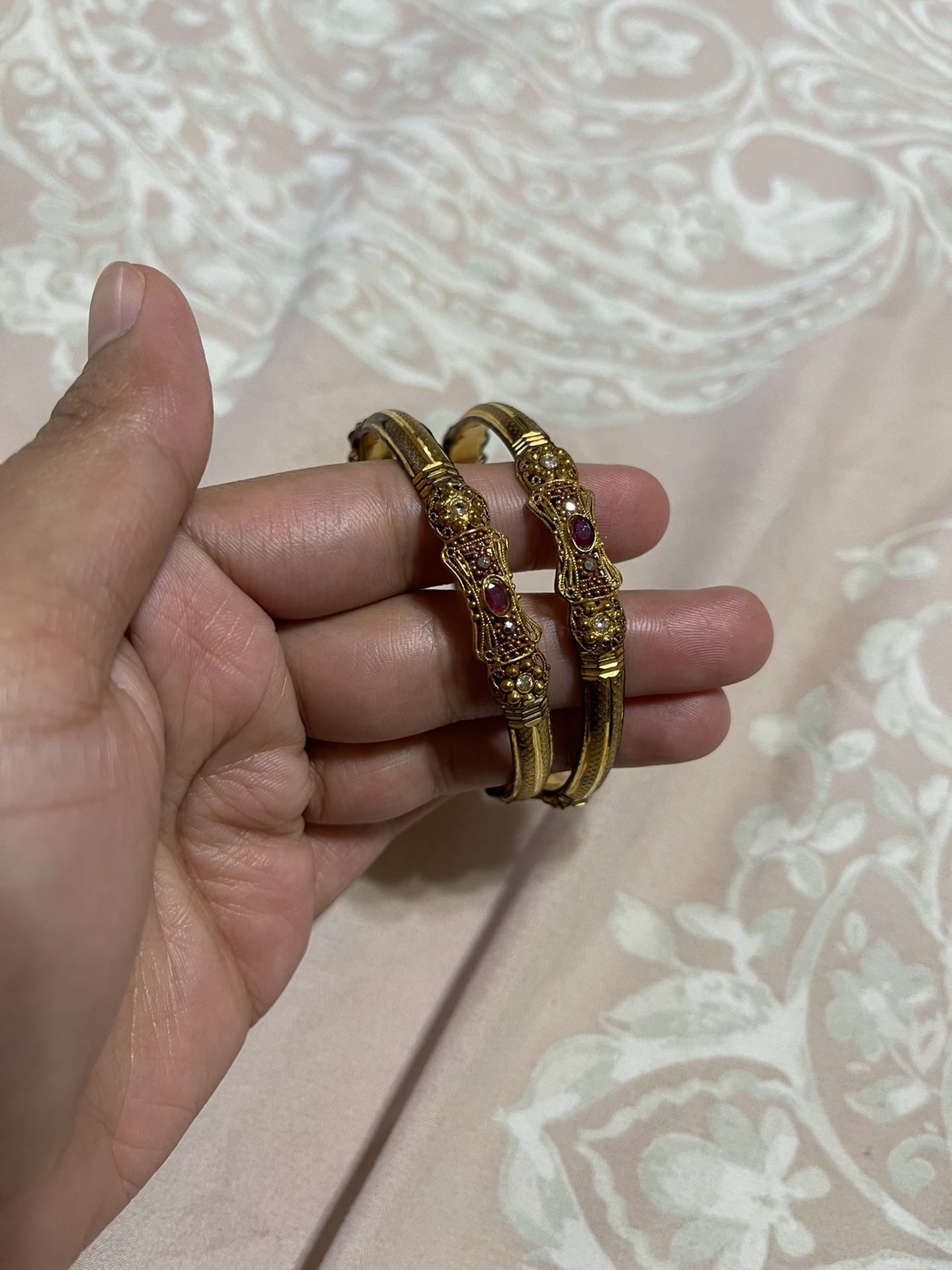 Gold Plated Bangles
