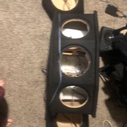 Skar Audio Sdr Triple 8 Inch Sub Box 