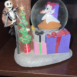 snow globe and music box combined. (jack skellinton