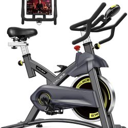 Cyclace PRO Magnetic Exercise Bike 003C 350lbs/003 330lbs/Indoor Cycling Bike Stationary Bike With Tablet Holder, Indoor Bike for Home Exercise