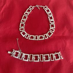 Fashion Necklace & Bracelet.          Each