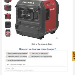 Honda 3000is Brand New Generator