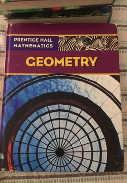 Prentice Hall Math- Geometry textbook