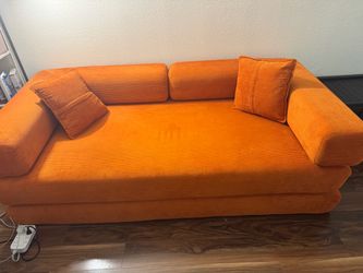 Orange Sofa