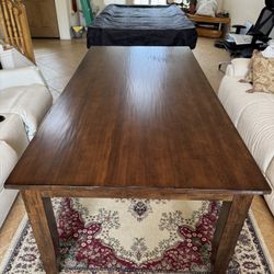  Kincaid Solid Alder Wood Dining Table,