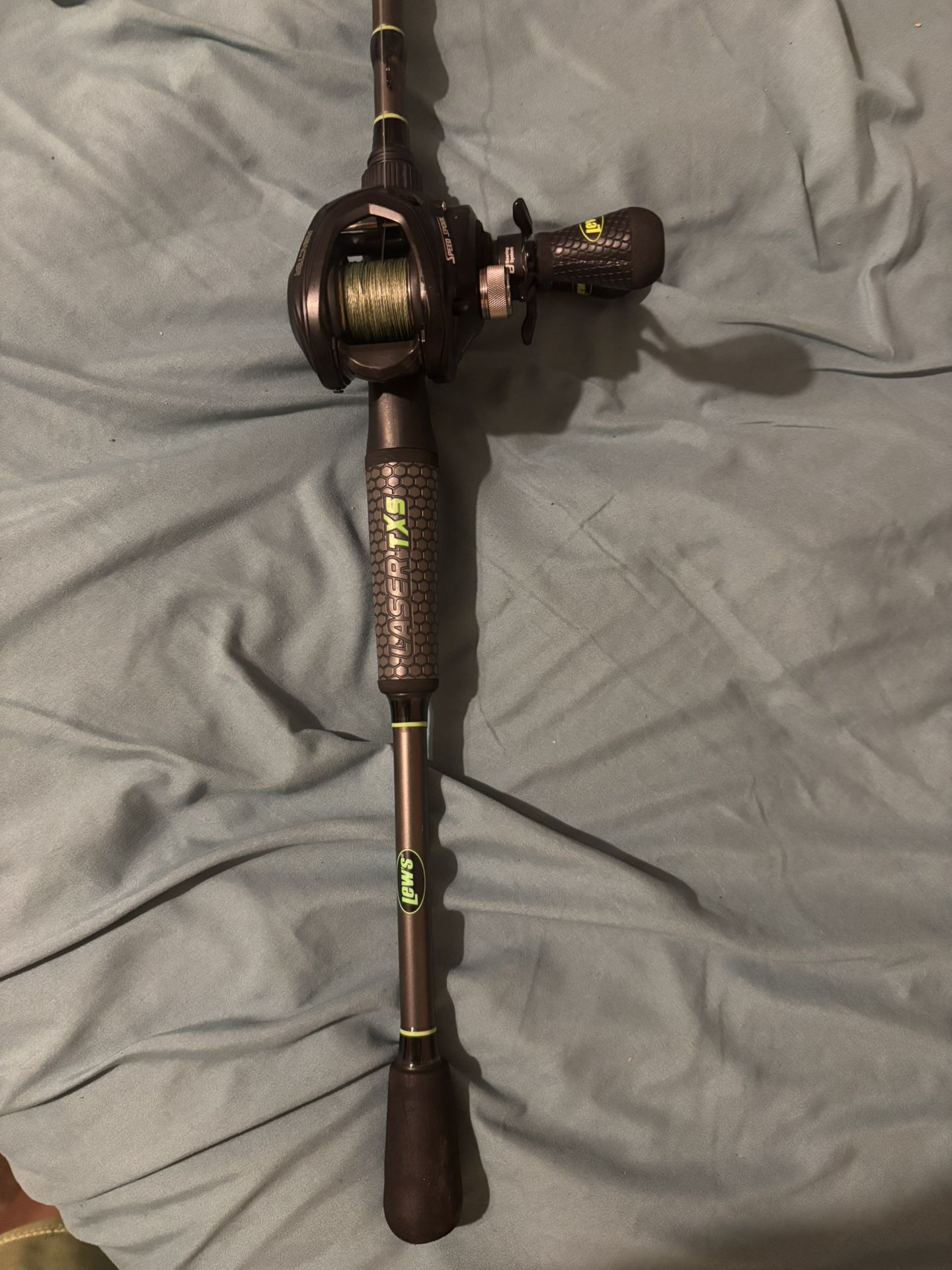 Lews Baitcaster And Rod