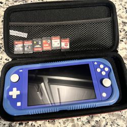 Nintendo Switch With 6 Games