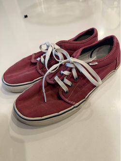 Vans Men’s Red Casual Sneaker size 9.5 w11