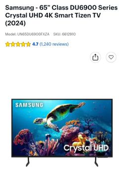 Samsung 65" UHD 4k TV