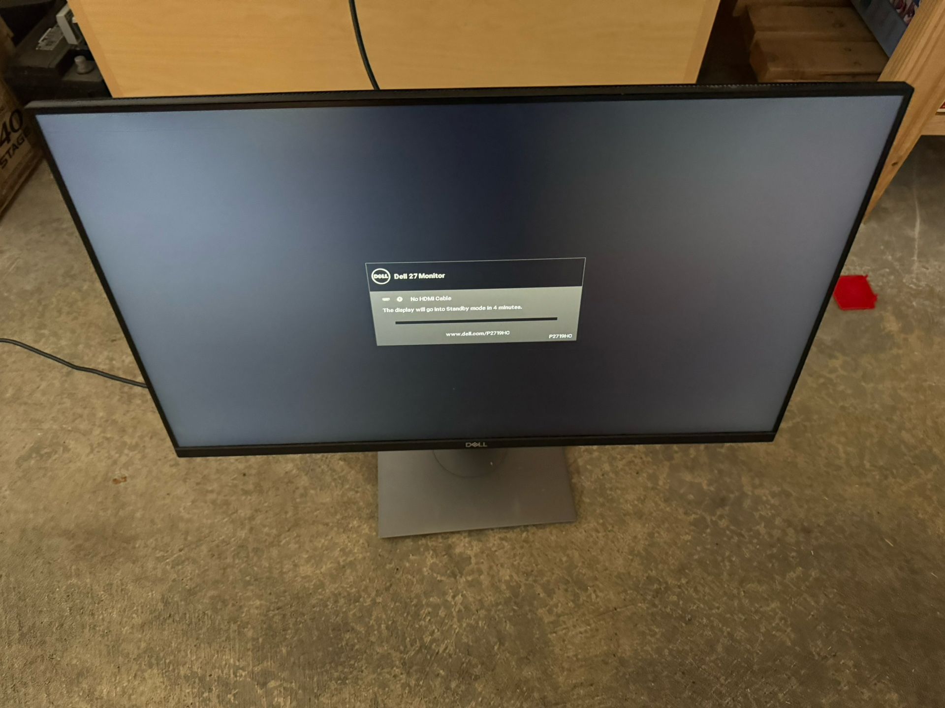 Dell 27” USB-C Monitor (P2719HC) – Excellent Condition