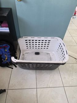 Large dog crate and medium portable crate