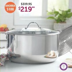 Olla De 15 Qt Con Parrilla Princess House Nueva