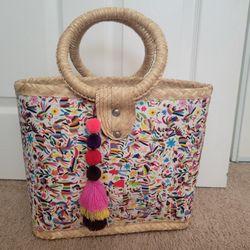 Handmade Mexican Handbag/Purse Otomi Palma