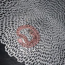 Real Miami Pink Cuban Link Chain