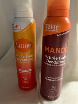 Lume & Mando Whole Body Deodorant Spray Bundle