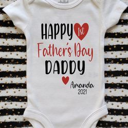 Fathers Day Onesies