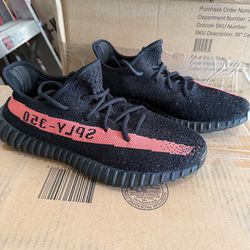 Adidas Yeezy Boost 350 V2 “Red Stripe” – Size 9