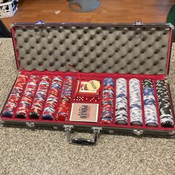 Poker Chips Heavy Set 