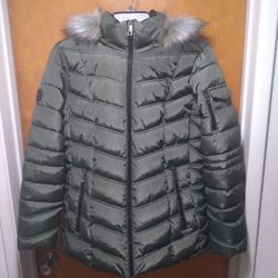 Jacket Womens  XL with Detachable Hood NAUTICA