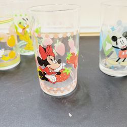 5 Vintage Disney Cups