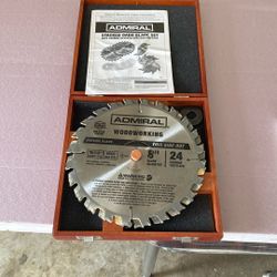 NIB ADMIRAL DADO BLADE SET 
