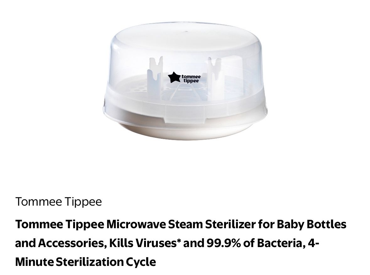 Tomee Tippee Microwave Sterilizer