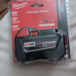 Milwake m18 lithium battery