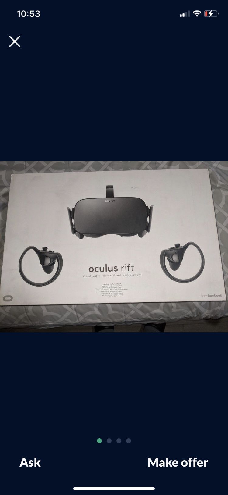 Oculus Rift Black