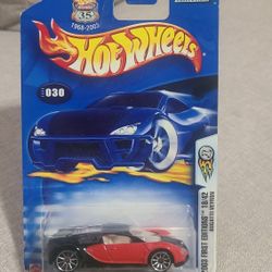 Hotwheels 03 First Editons 18/42 Bugatti Veyron.