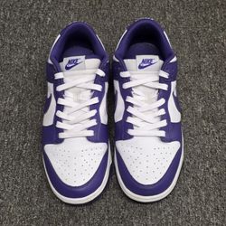 Nike Dunk Low Retro Championship Court Purple Men's Shoes Size 10.5 DD1391-104