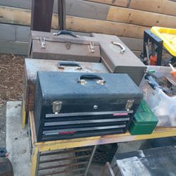 Vintage Tool boxes 20$