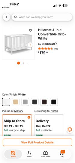Baby crib