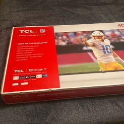 Brand New In Box tCL tv 40in