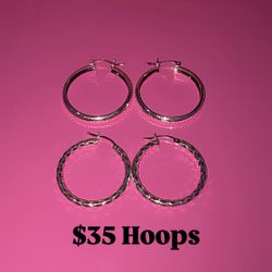 Hoops From Mexico $35 Each