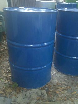 55 GALLON STEEL DRUMS FIRE DRUM BURN BARRELS SMOKER'S AND MORE