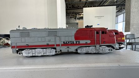 Postwar Marx Santa Fe O Gauge Toy Train