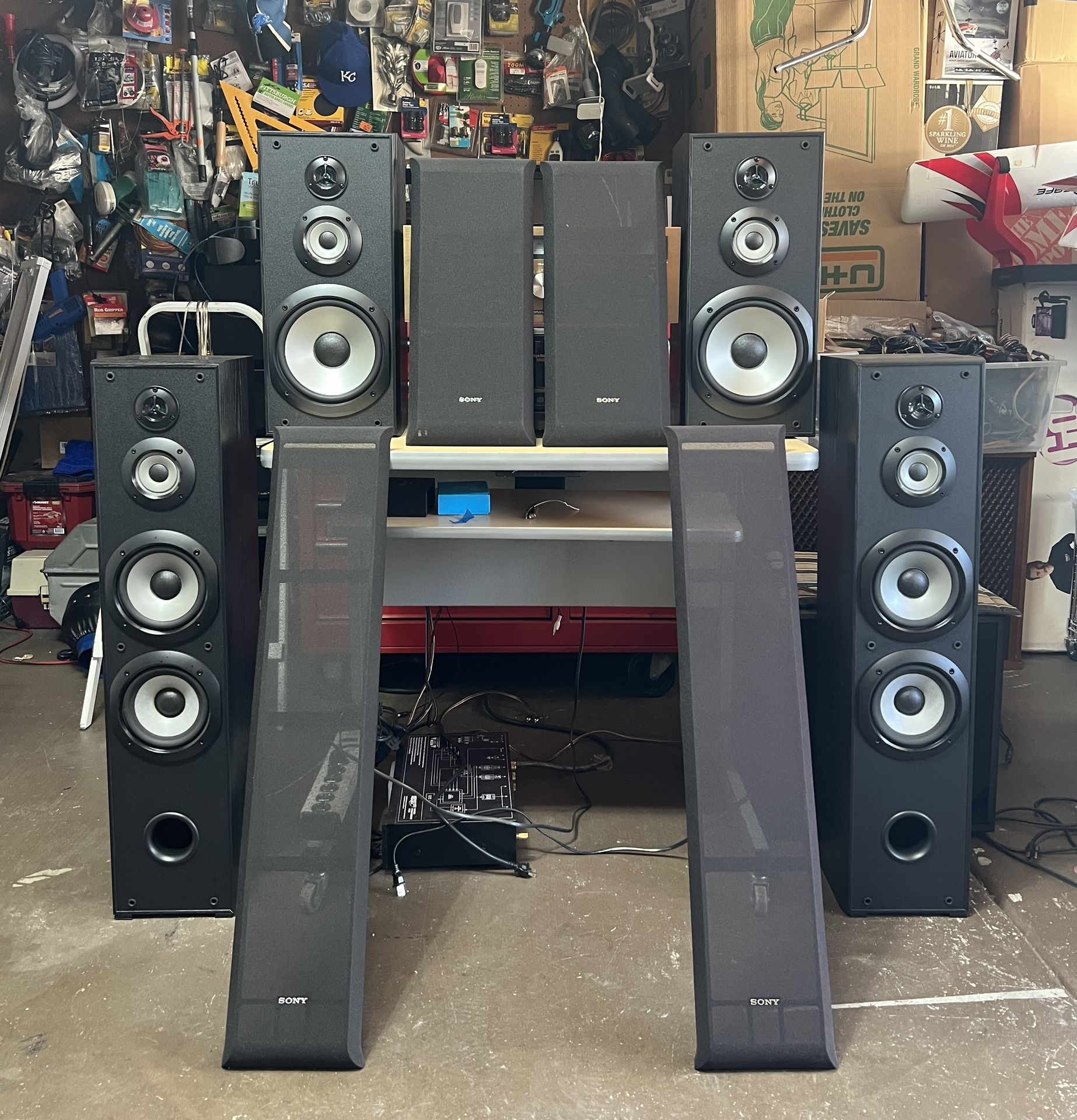 Sony SS-F6000P Tower Speakers