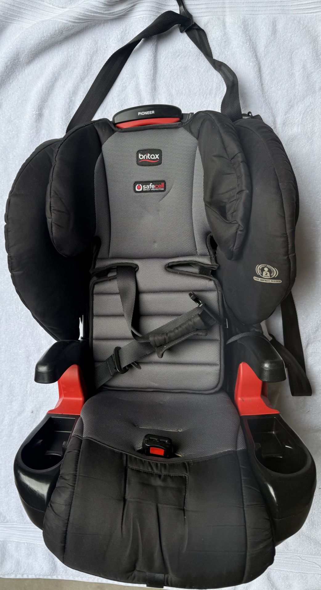 Britax Car Seat #2, w/Munchkin Seat Protector
