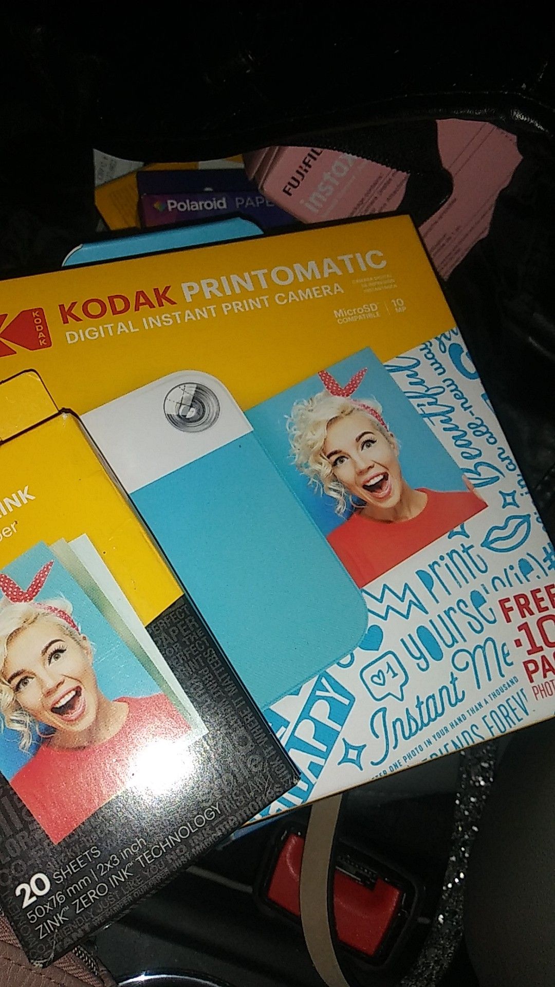 Brand new Kodak Insta print camera