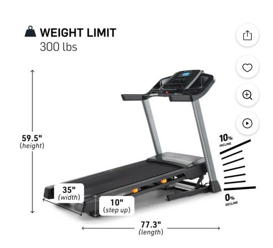 Nordic Track T6.5S Treadmill
