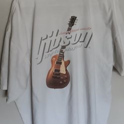 Vintage 90s Gibson Guitar Tshirt 