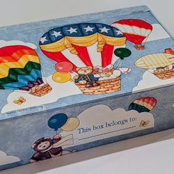 Vintage Teddy Bear Crystal Collins-Sterling Supply Box