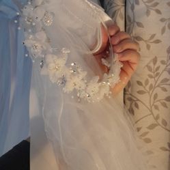 Primera Comunión Vestido Y Tocado