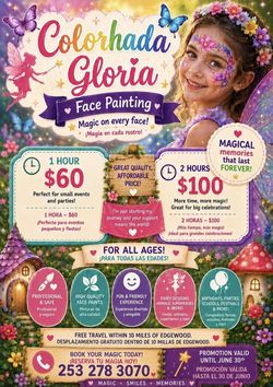 Face painting Summer Sale .
