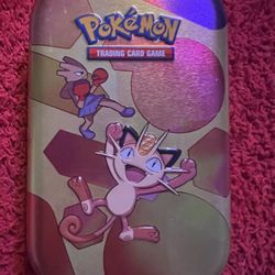 Pokemon Collectors Tin With 25 Cards