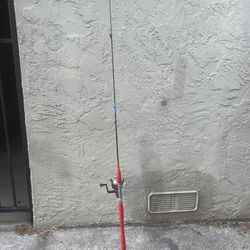 Fishing a rod pole